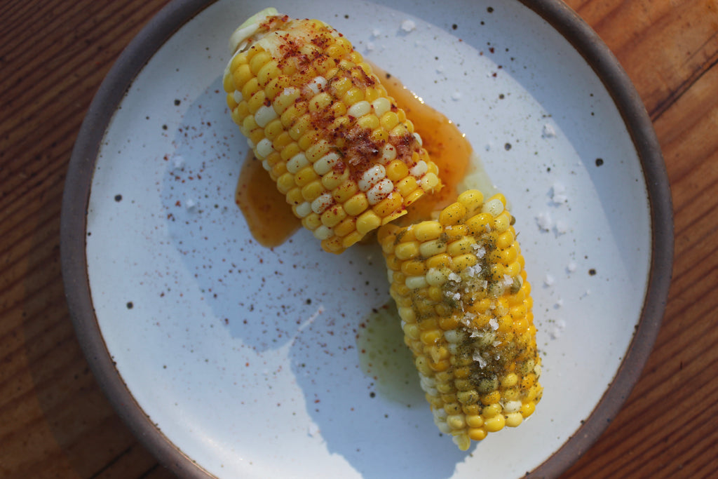 Corn with Chile-Lime-Honey Butter