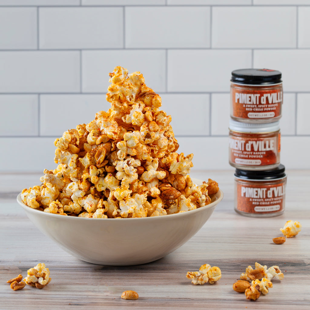 Maple + Peanut + Piment d'Ville Popcorn
