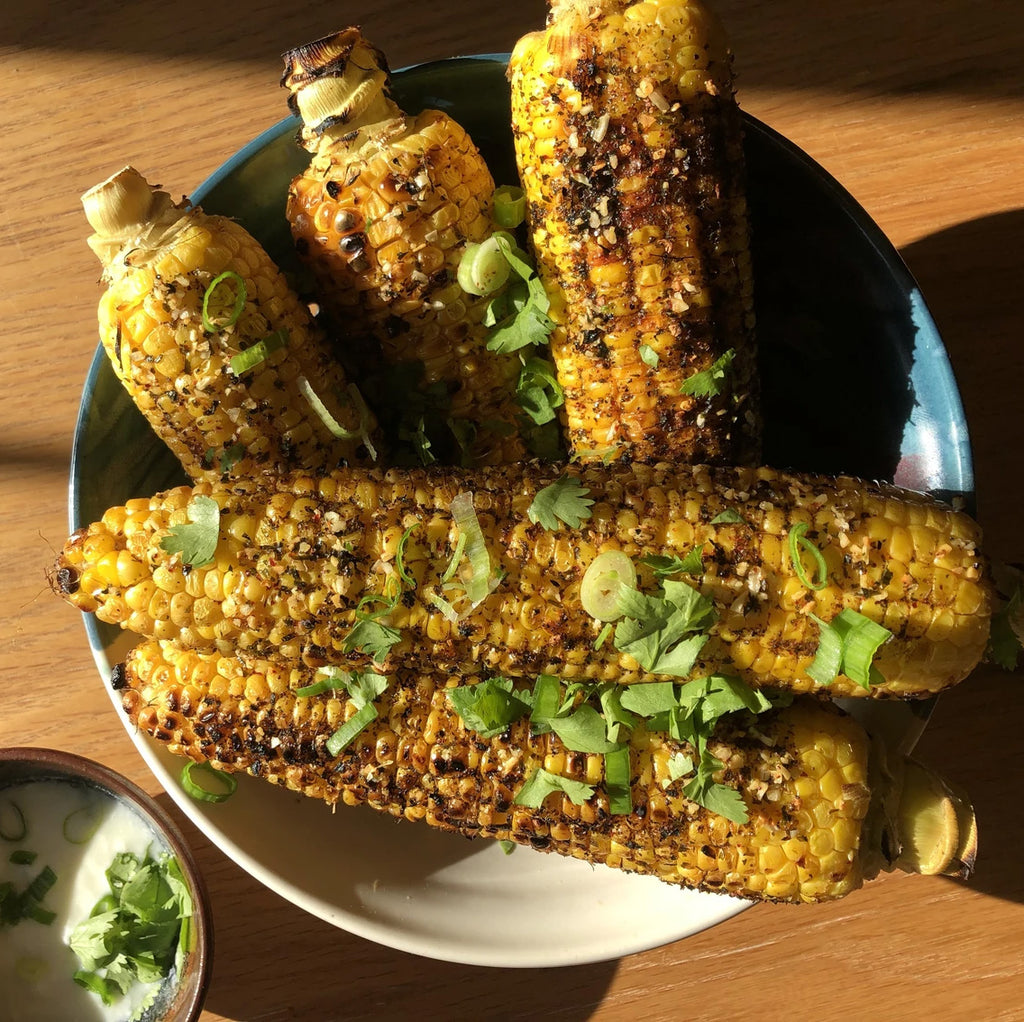 Grilled Golden State Corn
