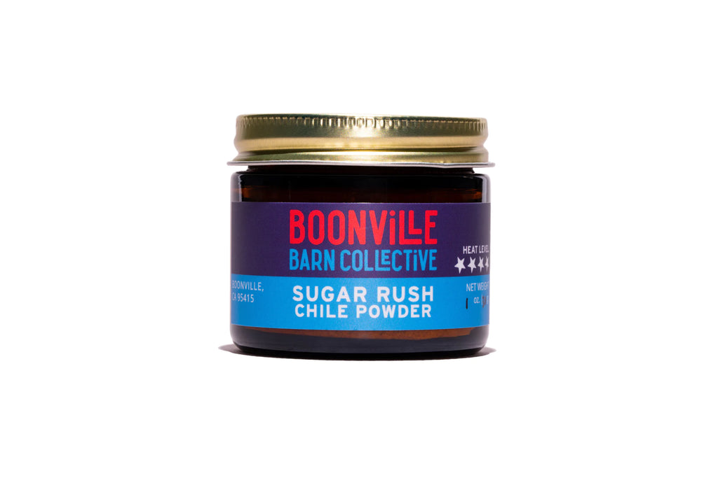 jar of Sugar Rush Peach Chile Powder