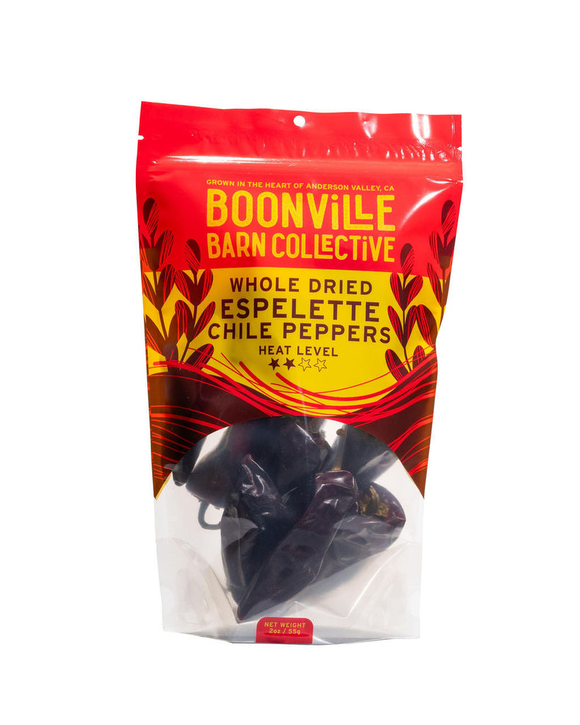 Whole Dried Espelette Chiles – Boonville Barn Collective