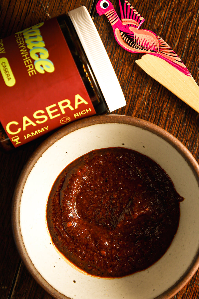bowl of salsa
