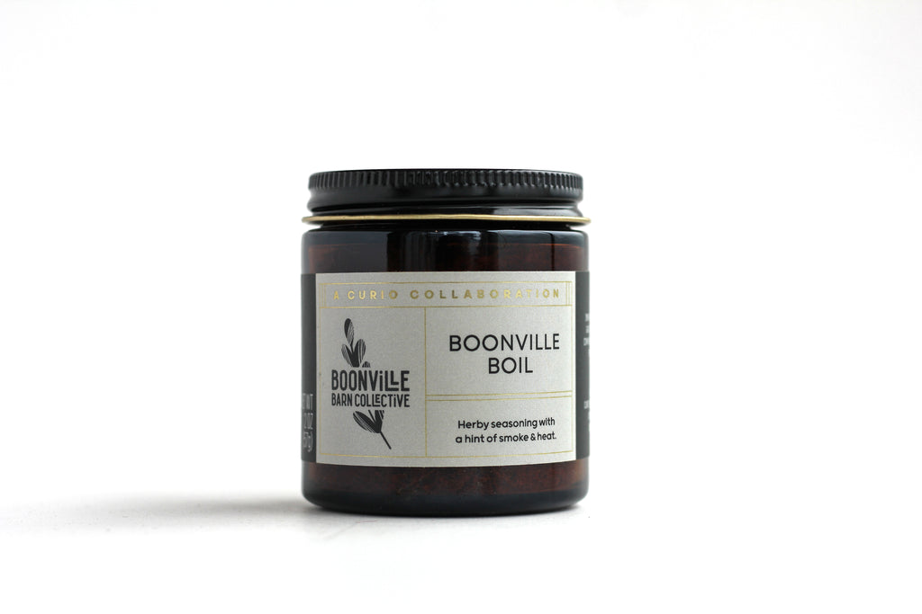boonville boil spice blend collaboration with Curio Spice Co
