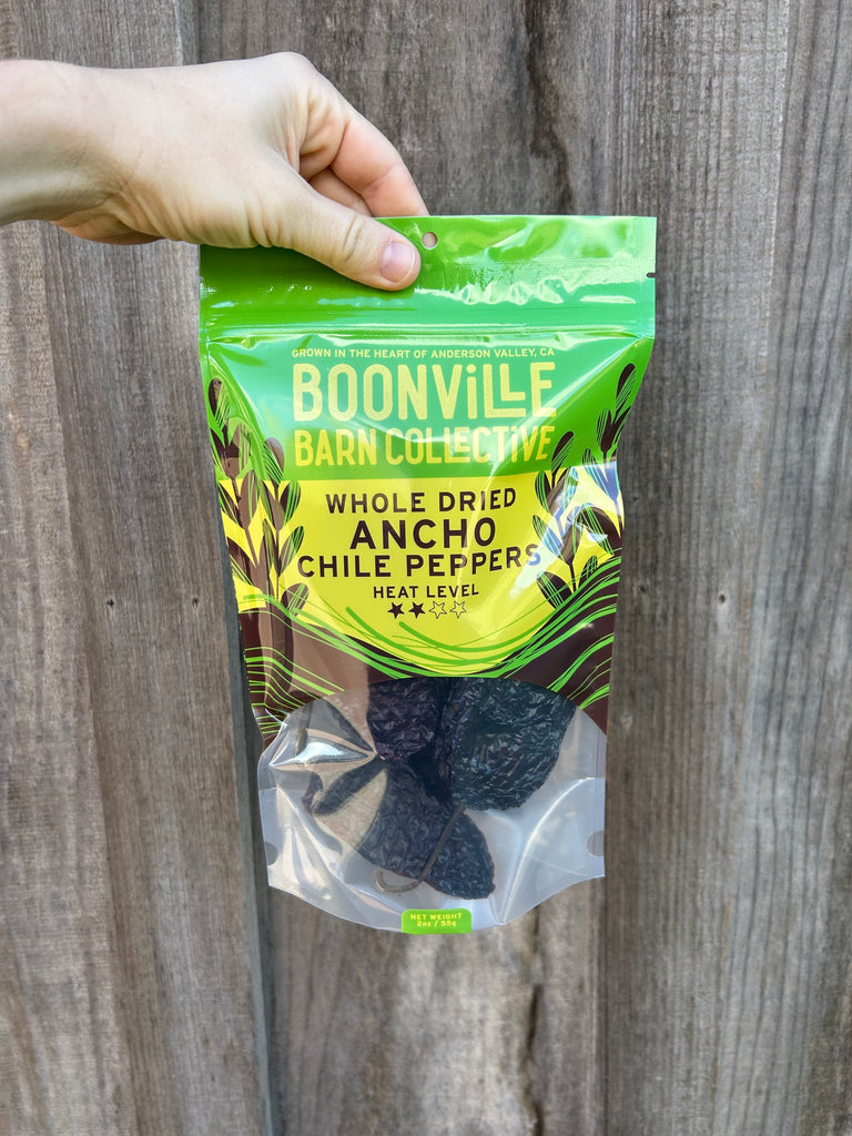 bag of ancho chiles