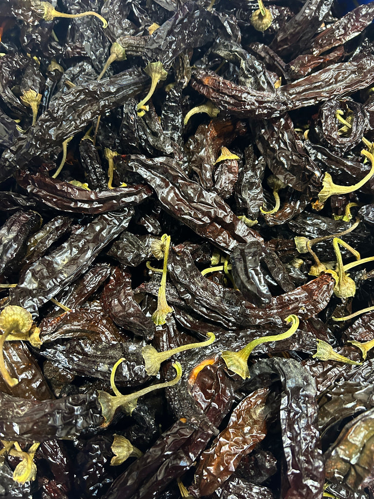 whole dried pasilla chiles